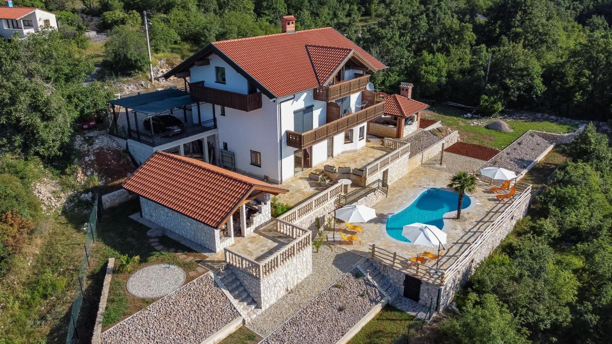 Villa Bora Moscenicka Draga Bed&Breakfast Moscenice Exterior foto